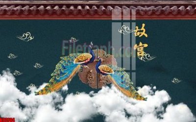 File gốc File tranh gốc tổng hợp tranh nền tường đẹp K93704 (phong cách) cổ điển