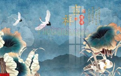 File gốc File tranh gốc tổng hợp tranh nền tường đẹp K93973 (in 3D) nghệ thuật