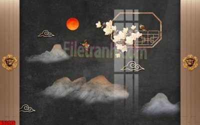 File tranh ảnh gốc File tranh gốc tổng hợp tranh nền tường đẹp K93976 dùng cho in khổ lớn