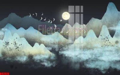 File tranh File tranh gốc tổng hợp tranh nền tường đẹp K93978 (ảnh gốc) in trần 3D