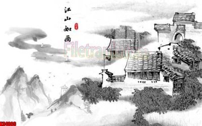 File tranh File tranh gốc tổng hợp tranh nền tường đẹp K94009 (file gốc) chuẩn màu in