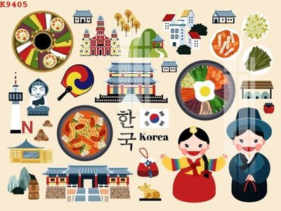 File in mica File gốc in tranh tổng hợp K9405 (bản gốc) làm vách ngăn