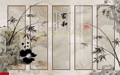 Tải file gốc File tranh gốc tổng hợp tranh nền tường đẹp K94075 (in bạt) quảng cáo