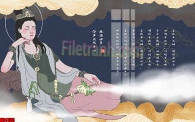 File gốc in mica File tranh gốc tổng hợp tranh nền tường đẹp K94165 chất lượng