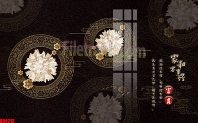 File tranh File tranh gốc tổng hợp tranh nền tường đẹp K94212 (ảnh gốc) in trần 3D