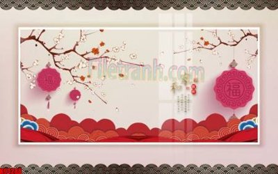 File ảnh File tranh gốc tổng hợp tranh nền tường đẹp K94288 (gốc) in decal dán tường