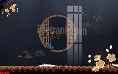 File tranh File tranh gốc tổng hợp tranh nền tường đẹp K94303 (gốc) phong cách tối giản