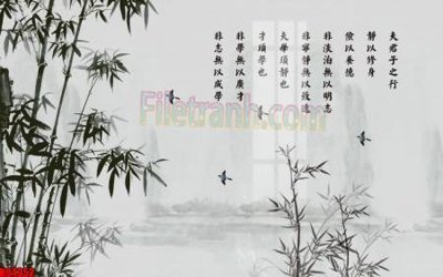 File tranh File tranh gốc tổng hợp tranh nền tường đẹp K94352 (bản gốc) in lụa dán tường