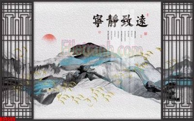 Tải file gốc File tranh gốc tổng hợp tranh nền tường đẹp K94509 (bản PSD) đầy đủ layer