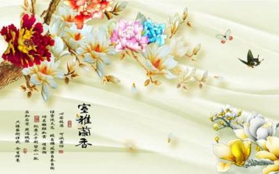 Hình ảnh file gốc in trần nhà File tranh gốc tổng hợp tranh nền tường đẹp K95033