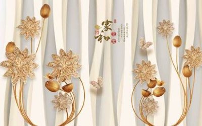 File gốc File tranh gốc tổng hợp tranh nền tường đẹp K95045 (in ấn) không giới hạn