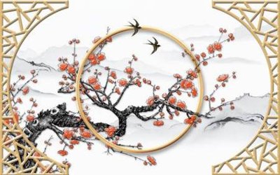 Mua file gốc File tranh gốc tổng hợp tranh nền tường đẹp K95166 (chất lượng) tại Filetranh.com