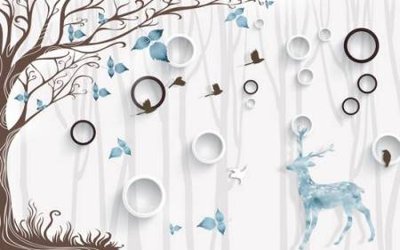 Tải file gốc File tranh gốc tổng hợp tranh nền tường đẹp K95206 (in khổ lớn) quảng cáo