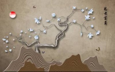 File PSD File tranh gốc tổng hợp tranh nền tường đẹp K95454 (bản gốc) cho nhà in