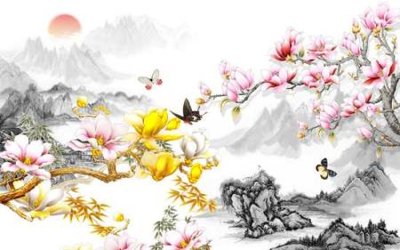 Tải file gốc File tranh gốc tổng hợp tranh nền tường đẹp K95478 dùng cho in ấn