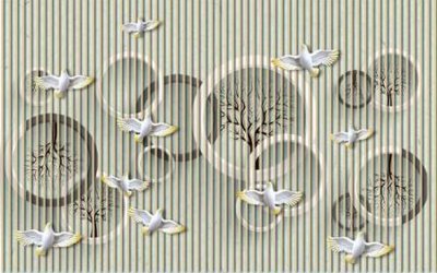 File tranh File tranh gốc tổng hợp tranh nền tường đẹp K95490 (gốc) phong cách tối giản