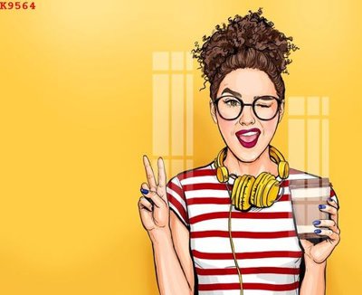 File tranh in trần 3D File gốc in tranh tổng hợp K9564 (ảnh gốc)