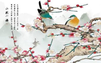 File in trần File tranh gốc tổng hợp tranh nền tường đẹp K95758 (file gốc) hoa văn 3D