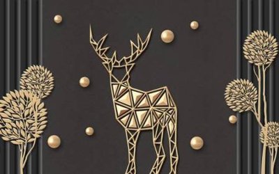 File gốc File tranh gốc tổng hợp tranh nền tường đẹp K95947 cho in ấn và thiết kế