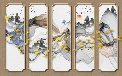 File ảnh gốc File tranh gốc tổng hợp tranh nền tường đẹp K95990 không vỡ nét