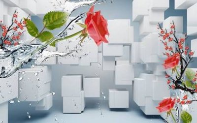 File tranh gốc PSD File tranh gốc tổng hợp tranh nền tường đẹp K96036 còn nguyên layer