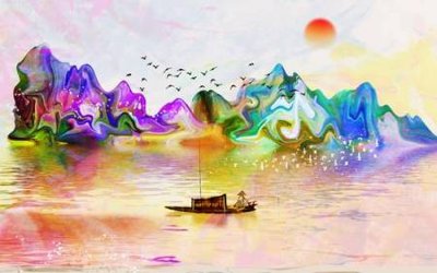 File in trần File tranh gốc tổng hợp tranh nền tường đẹp K96043 (bản gốc) hoa văn