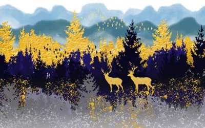 File gốc File tranh gốc tổng hợp tranh nền tường đẹp K96054 (in lụa) cao cấp