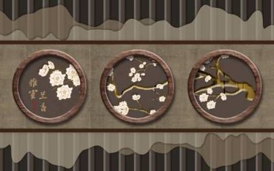 Tải file File tranh gốc tổng hợp tranh nền tường đẹp K96145 (ảnh gốc) in gạch 3D