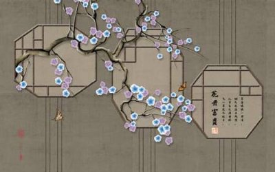 File gốc File tranh gốc tổng hợp tranh nền tường đẹp K96197 (in ấn) không giới hạn