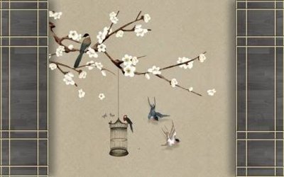 File gốc in ấn File tranh gốc tổng hợp tranh nền tường đẹp K96309 chuẩn màu CMYK