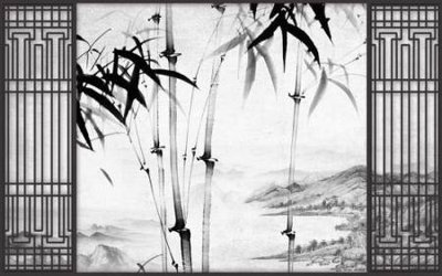 Download file gốc File tranh gốc tổng hợp tranh nền tường đẹp K96474 (in lụa) nghệ thuật