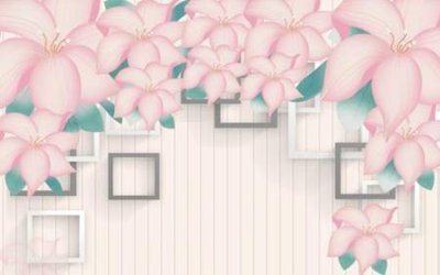 File gốc File tranh gốc tổng hợp tranh nền tường đẹp K96508 (in mica) cắt laser