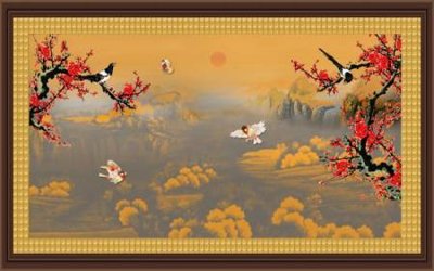 File gốc File tranh gốc tổng hợp tranh nền tường đẹp K96684 (phong cách) tối giản