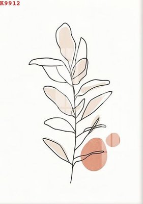 File gốc File gốc in tranh tổng hợp K9912 (in tráng gương) sang trọng