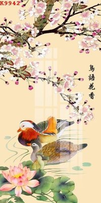 File gốc File gốc in tranh tổng hợp K9942 (trang trí) phòng ngủ