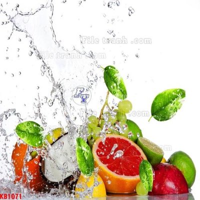 File tranh in trần File in kính bếp KB1071 (ảnh gốc siêu nét)