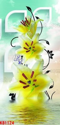 File PSD File in kính bếp KB1124 (bản gốc) độ phân giải cao