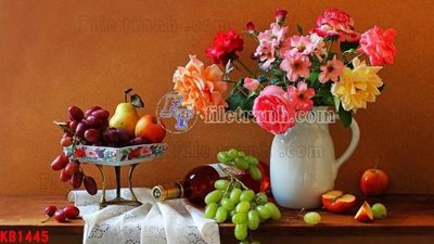 File tranh File in kính bếp KB1445 (bản gốc) trang trí văn phòng