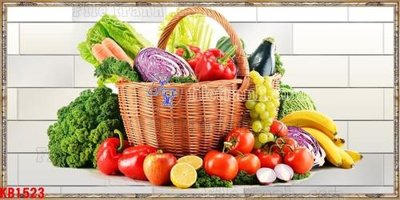 File gốc File in kính bếp KB1523 (in tráng gương) ốp tường