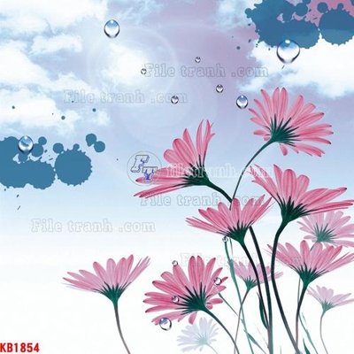 File gốc File in kính bếp KB1854 (in lụa) họa tiết 3D