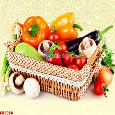 File tranh File in kính bếp KB2088 (bản gốc) in lụa dán tường