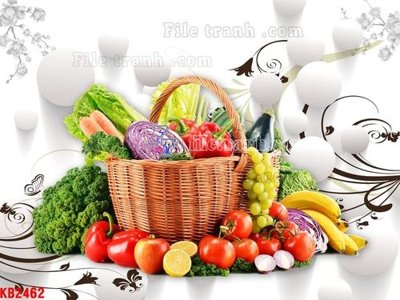 File gốc File in kính bếp KB2462 (in lụa) tranh phong thủy