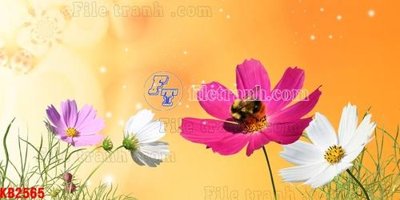 File tranh File in kính bếp KB2565 (bản gốc) in lụa dán tường