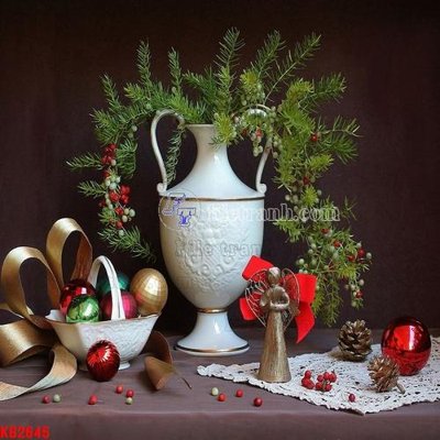 File tranh File in kính bếp KB2645 (bản gốc) in lụa dán tường