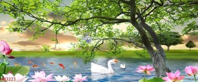 File tranh File in kính bếp KB3223 (ảnh gốc) không bị mờ