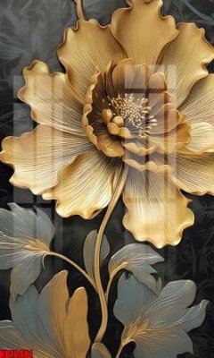 File gốc File tranh in décor tranh treo tường tổng hợp KD10481 (in lụa) tranh mã đáo