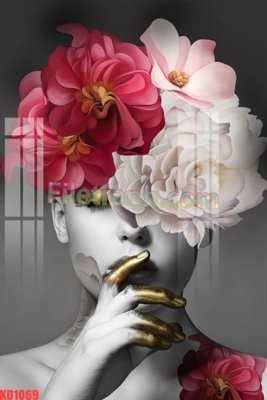 File tranh File gốc in tranh nền tường tổng hợp KD1069 (gốc) chủ đề tĩnh vật