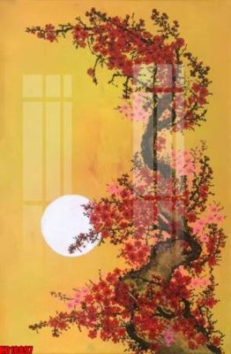 File tranh File tranh in décor tranh treo tường tổng hợp KD10897 (bản gốc) in lụa 5D