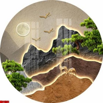 Hình ảnh file gốc in lụa File tranh in décor tranh treo tường tổng hợp KD11001