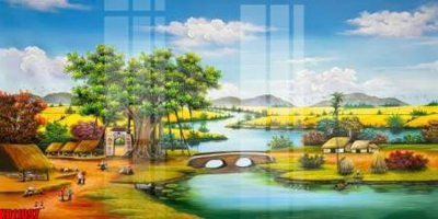 Tải file File tranh in décor tranh treo tường tổng hợp KD11097 (gốc) chủ đề tâm linh